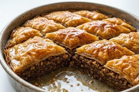 Domaća Baklava: Zlatna, hrskava i prepuna oraha