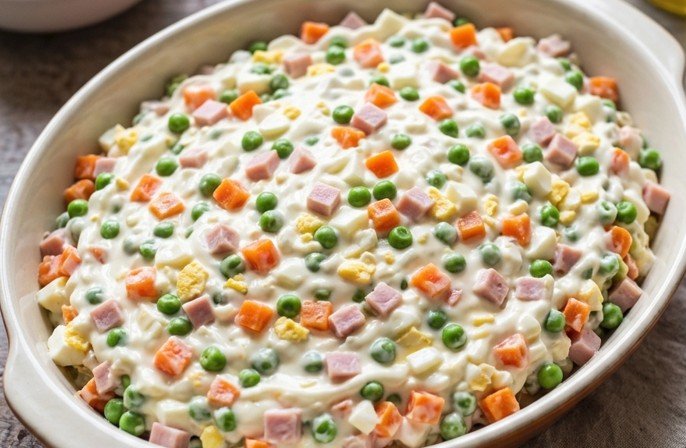 Ruska Salata: Kraljica svake trpeze