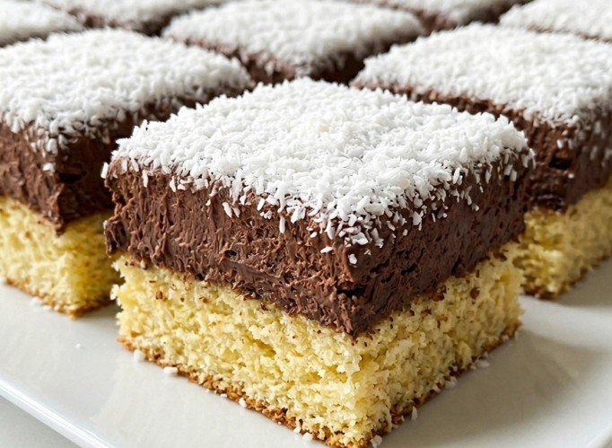 Čoko Kokos Kocke: Vazdušasti biskvit i bogata krema