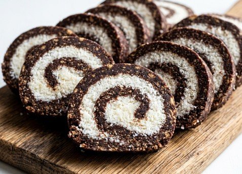 Nepečeni Kokos Rolat: Inženjering Savršene Spirale