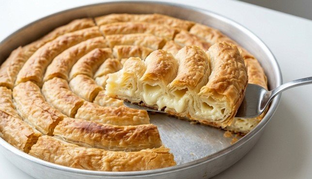 Domaća Sirnica (Burek sa Sirom): Savršeno hrskava savijača