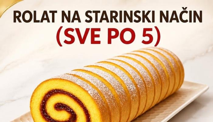 Rolat na starinski način sve po 5
